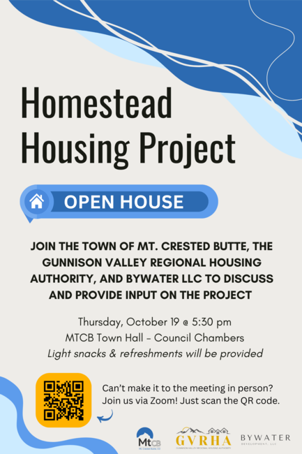 Open House for the Homestead Housing Project