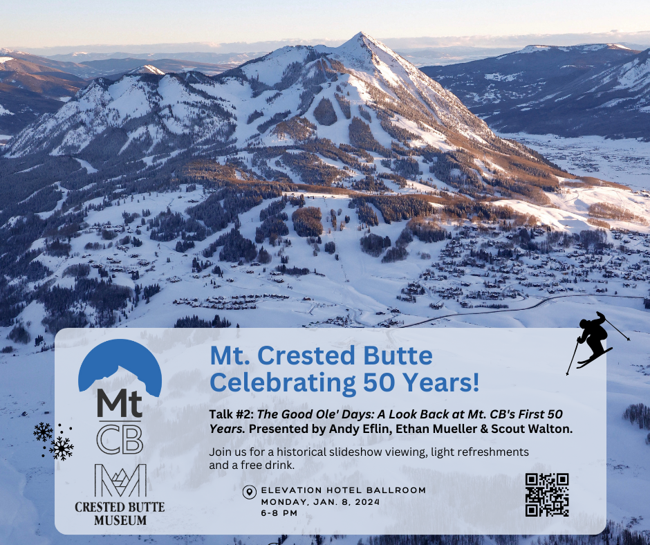 Picture of Mt. Crested Butte with details about the event
